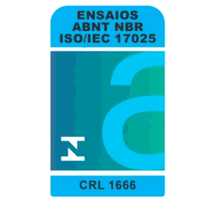 Selo de acreditação ISO/IEC 17025